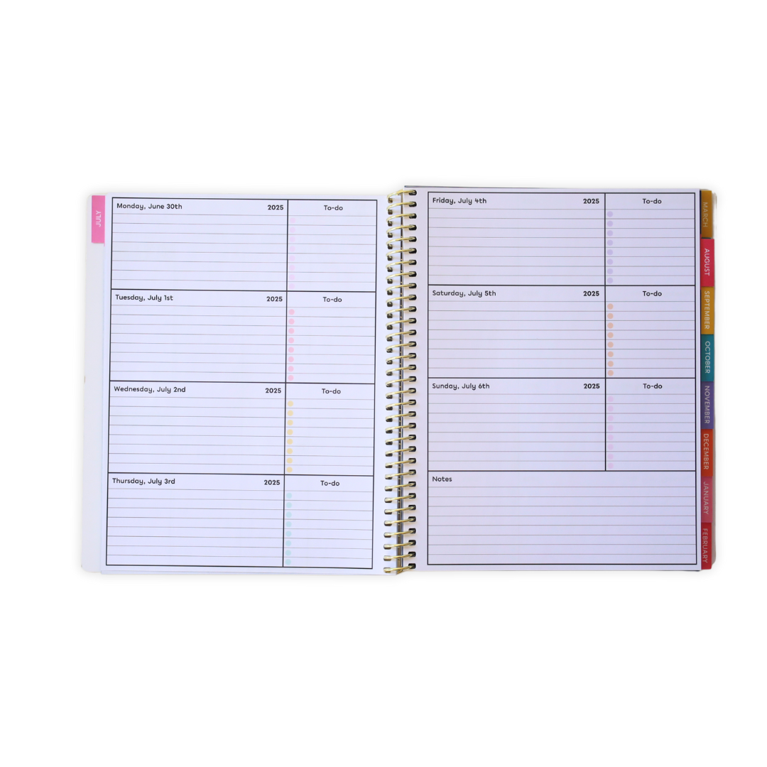 Throwback Retro Rewind - Weekly Everyone™ Planner by BERTEAU & Co. - Kool Products