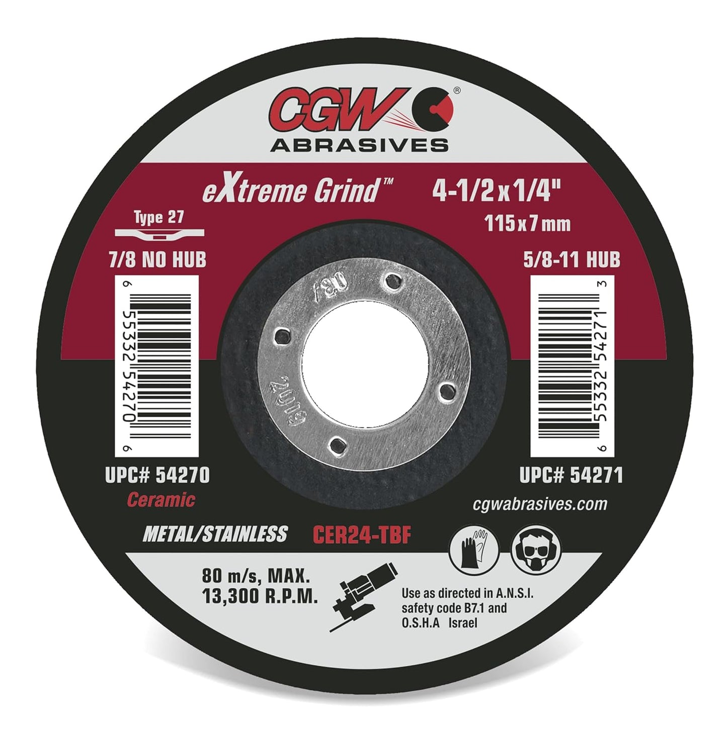 CGW Abrasives eXtreme Grind Grinding Wheels - Kool Products