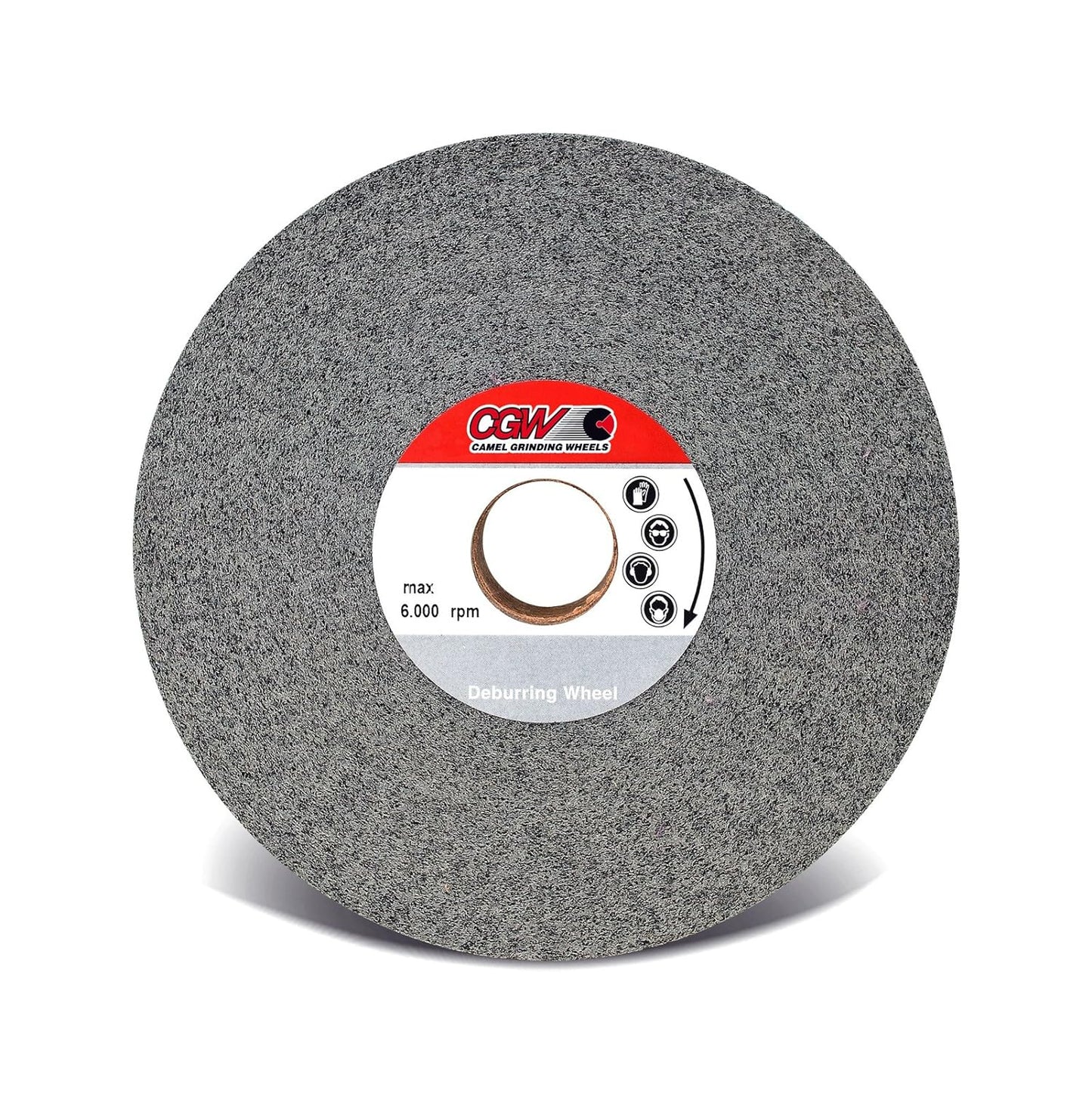 CGW Abrasives 6" X 1" X 1" 9FS Fine Convolute Deburring Wheel Silicon Carbide Abrasive Qty of 2 - Kool Products