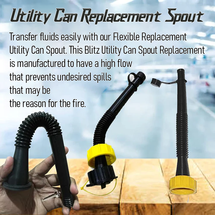 11" Super Long Flexible Universal Spout With Accessories (Pack of 3)