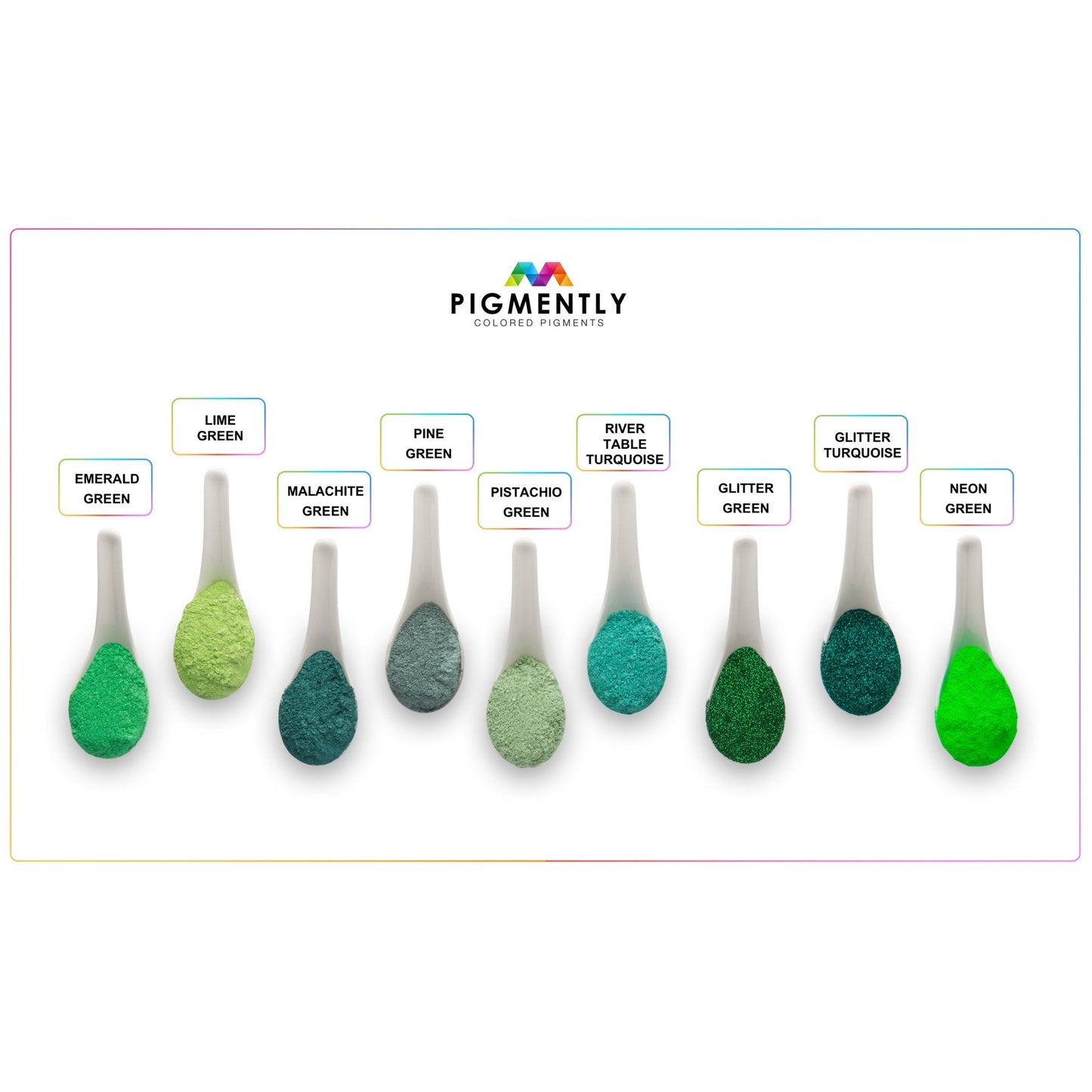 River Table Turquoise Epoxy Powder Pigment - Kool Products