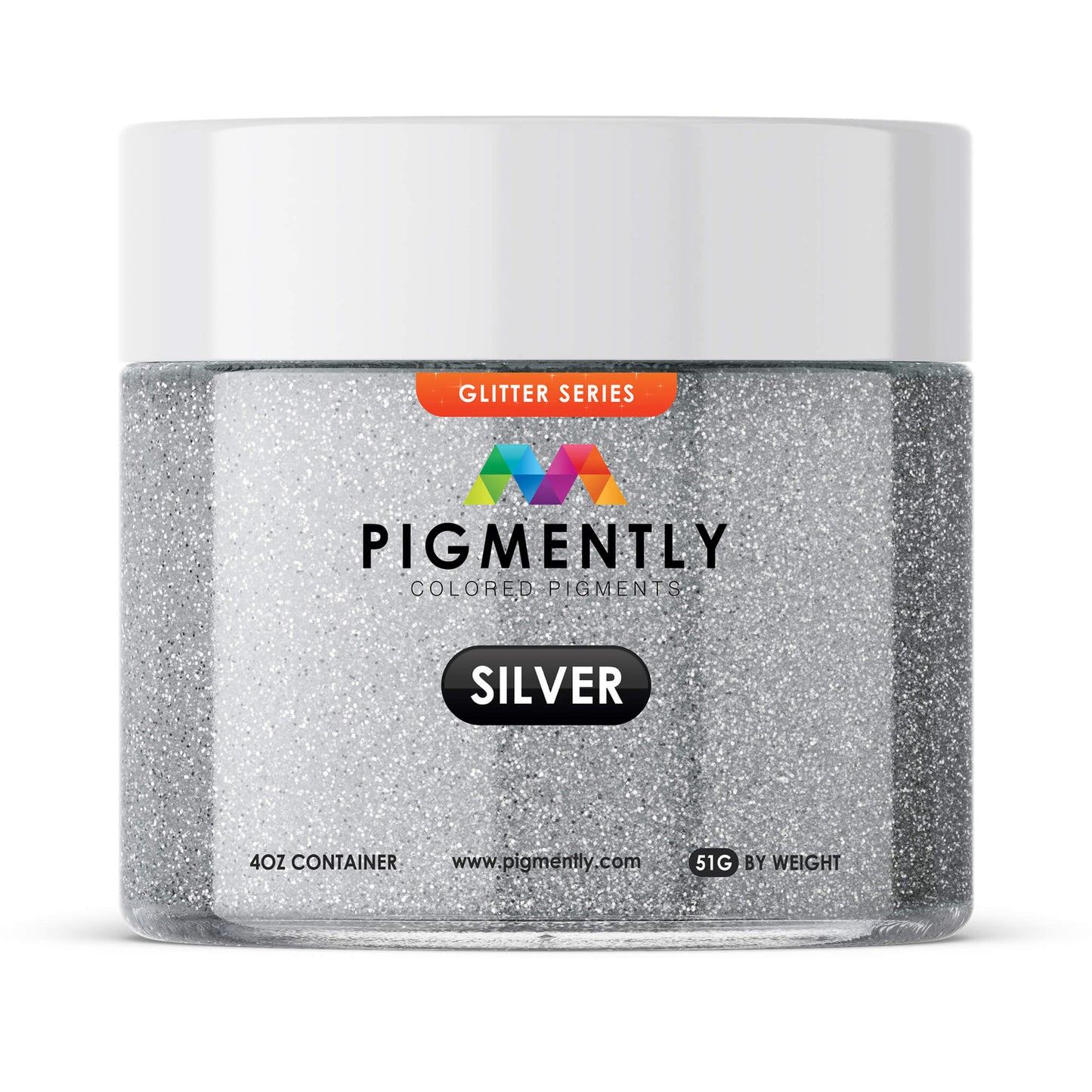 Silver Glitter Epoxy Powder Pigment - Kool Products