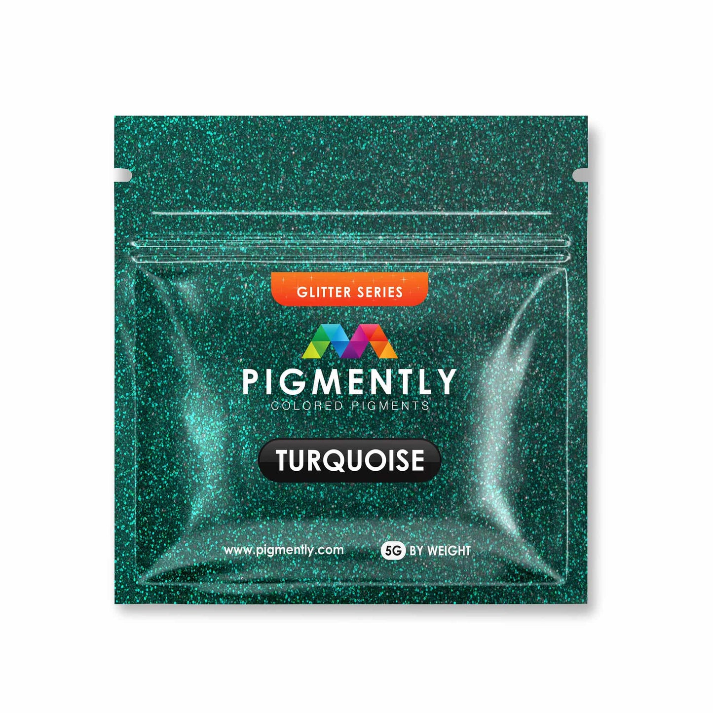 Turquoise Glitter Epoxy Powder Pigment - Kool Products