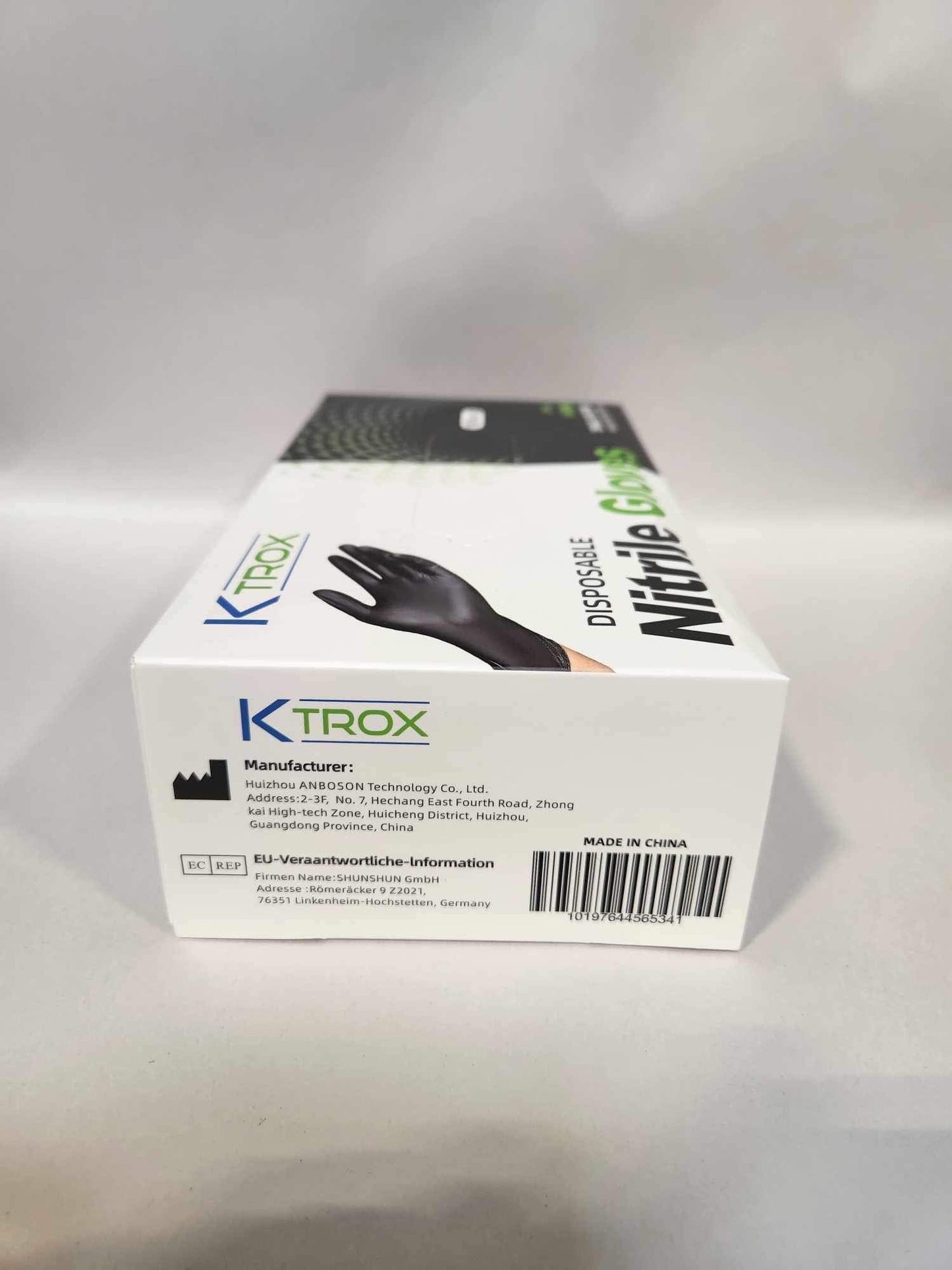 K-Trox Disposable Nitrile Gloves, 6 Mil Black Powder Free - Kool Products