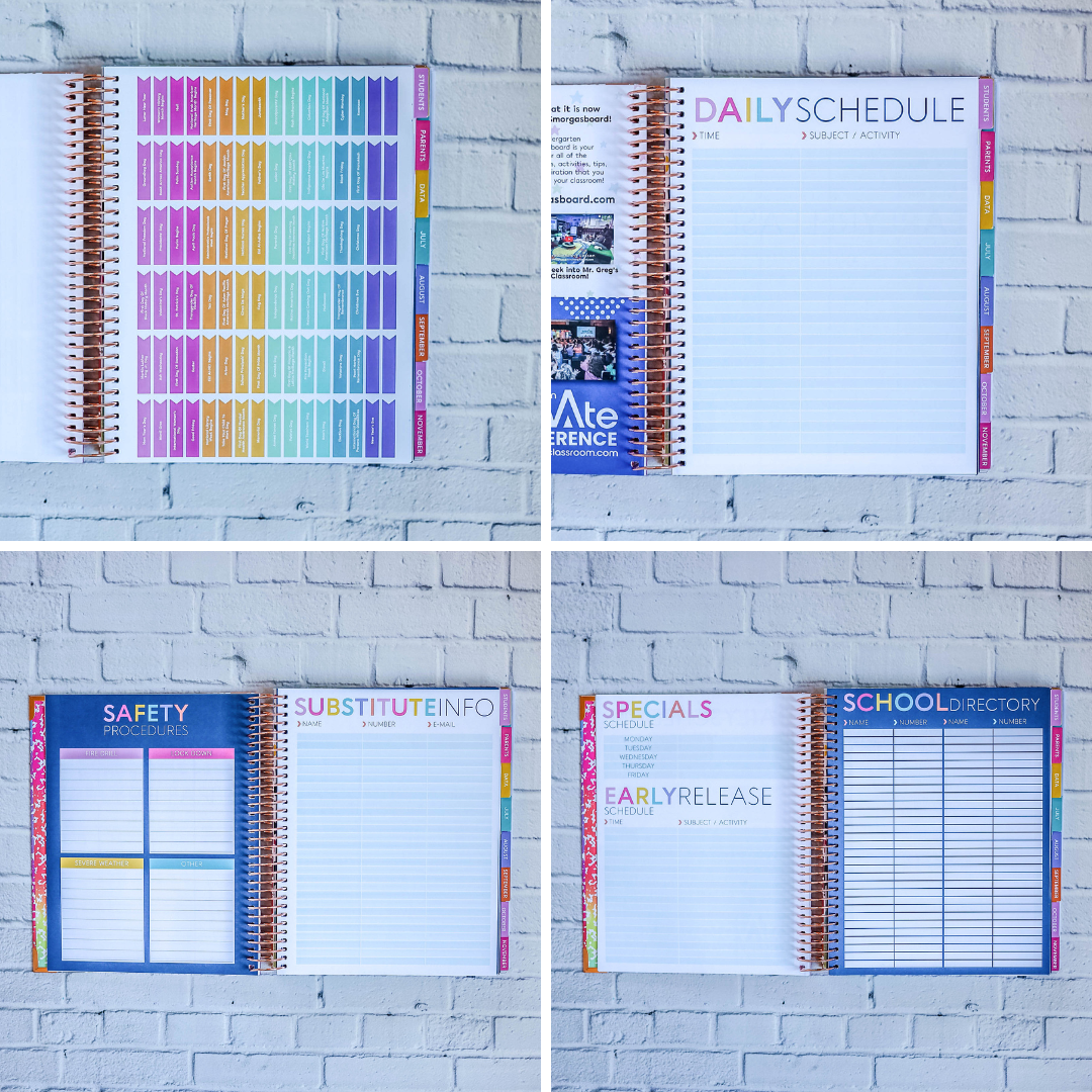 School Daze - Teacher Planner by BERTEAU & Co. - Kool Products