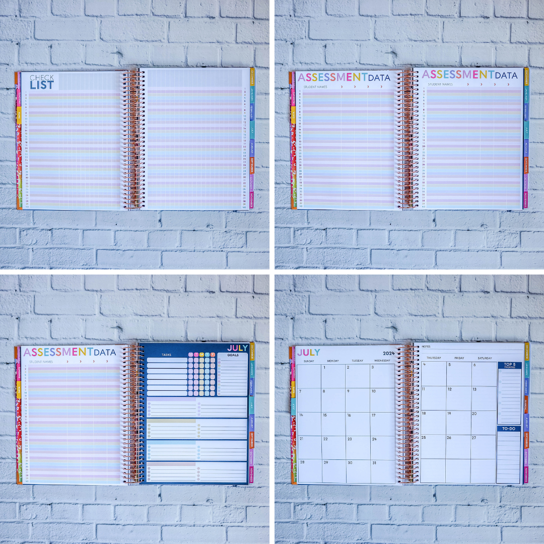 Pencil Bow - Teacher Planner by BERTEAU & Co. - Kool Products