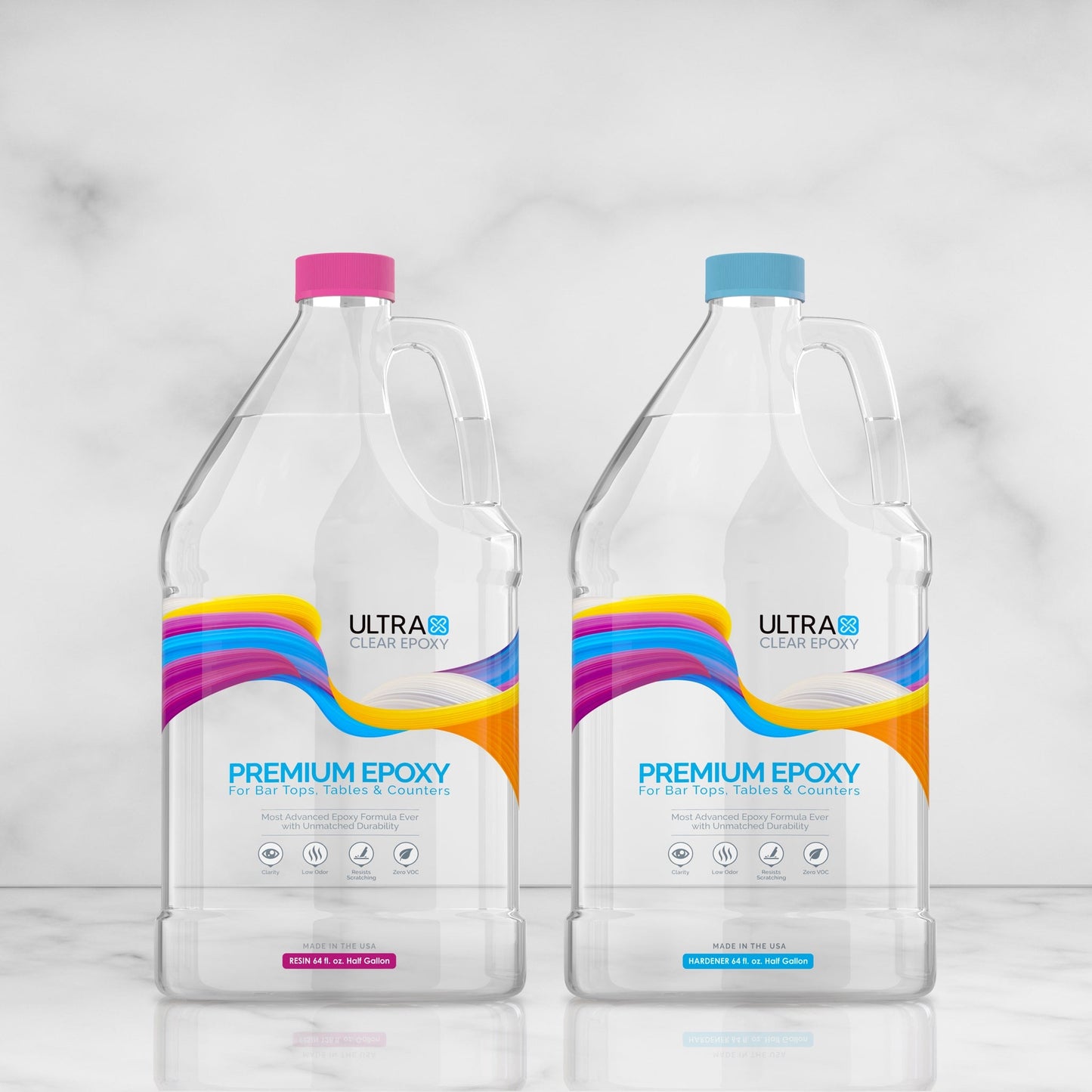 Bar Top and Table Top Clear Epoxy Resin 1 Gallon - Kool Products