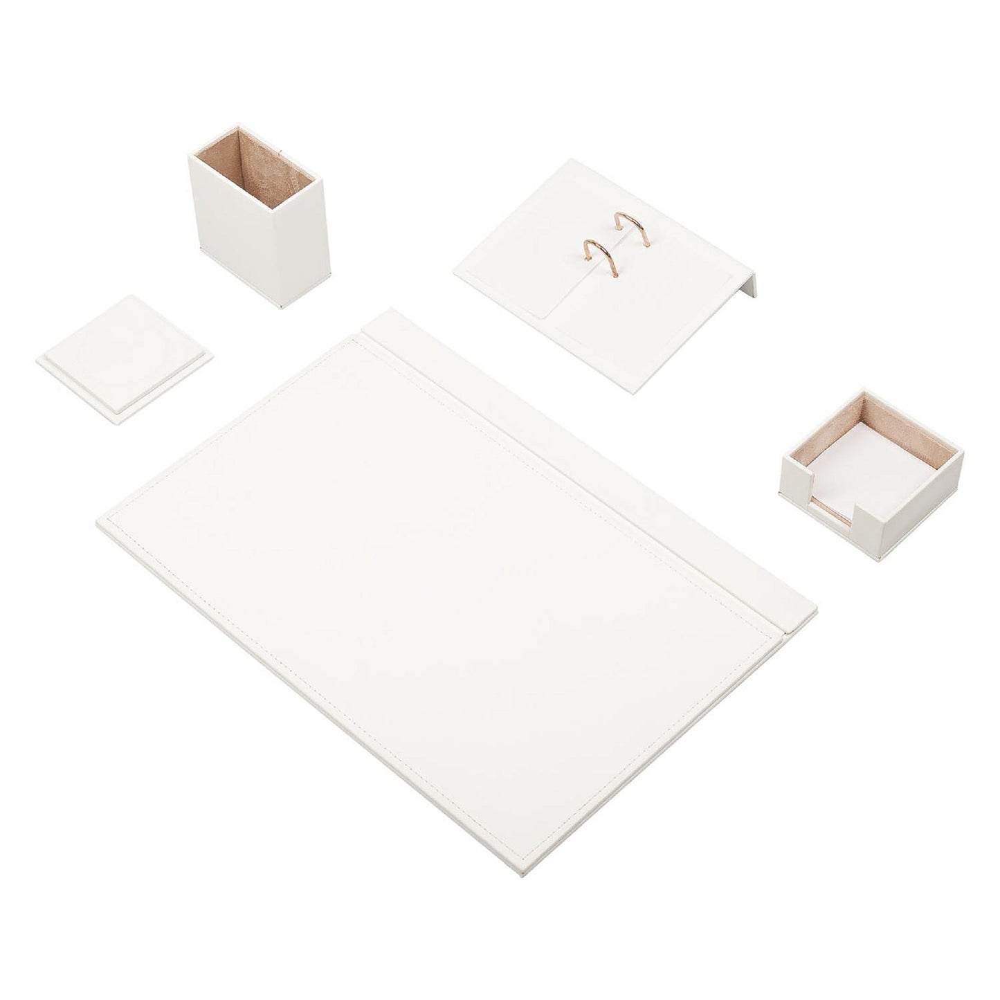 MOOG Leather Desk Set - 5 PCS - Kool Products