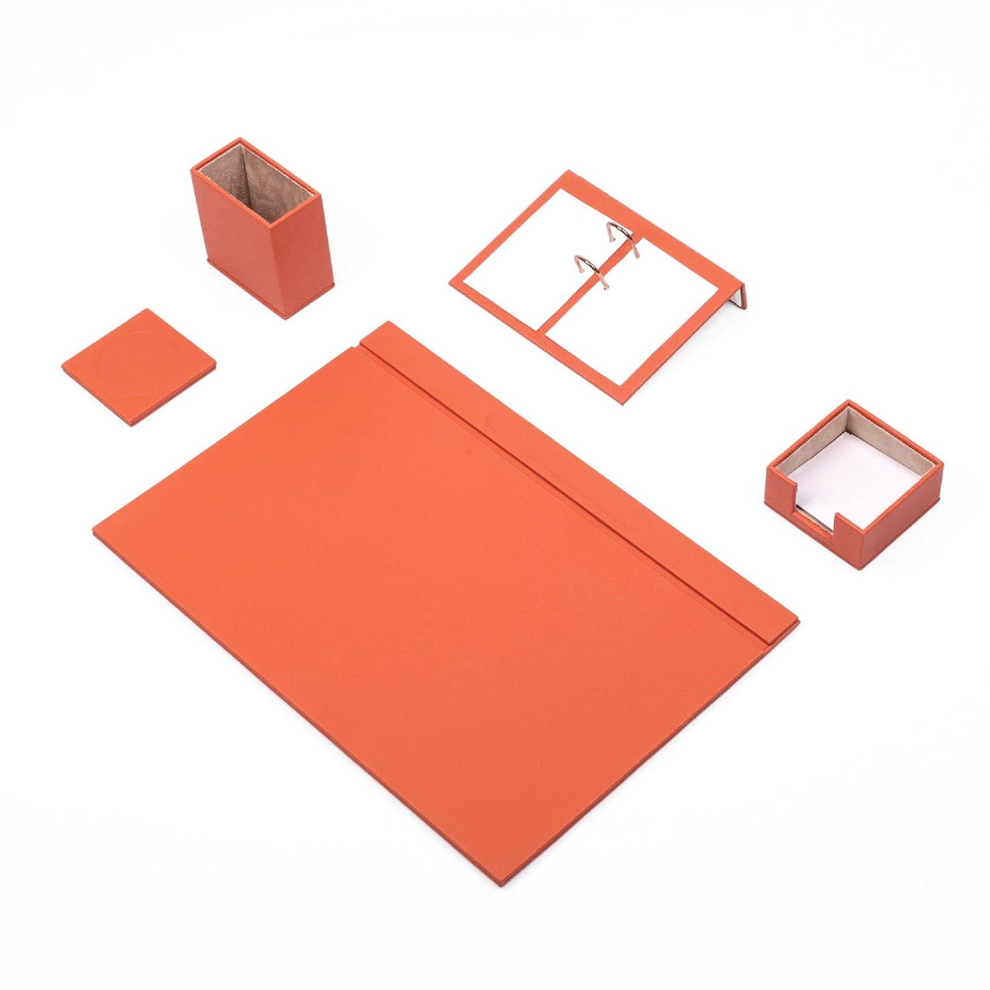 MOOG Leather Desk Set - 5 PCS - Kool Products