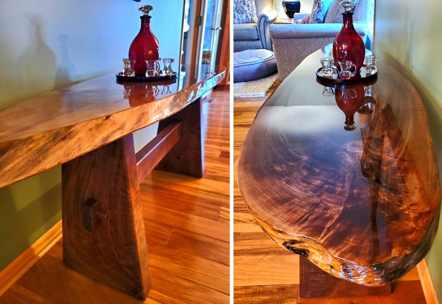 Bar Top and Table Top Clear Epoxy Resin 7 Gallons - Kool Products