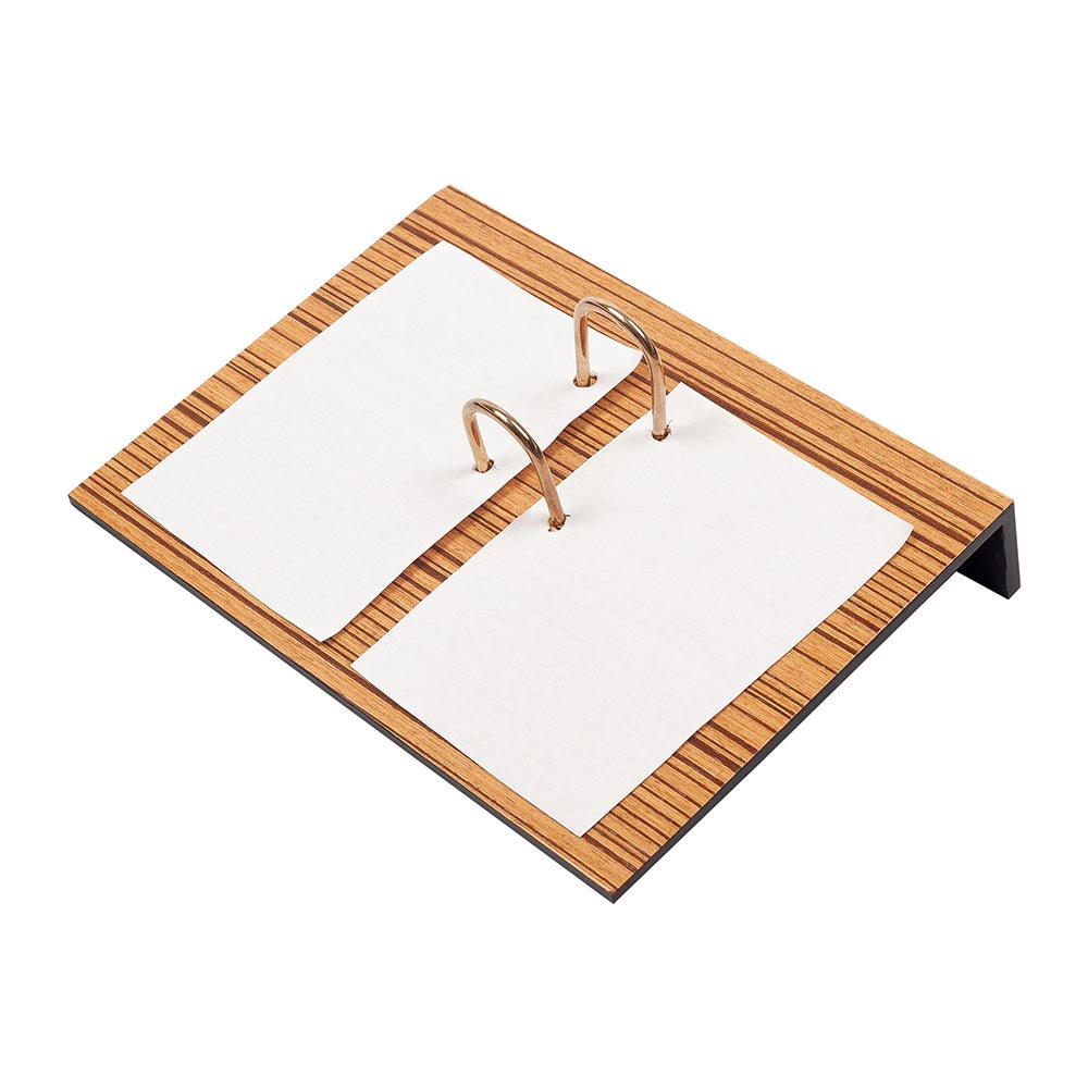MOOG Zebrona Leather Desk Set-Brown- 11 PCS - Kool Products