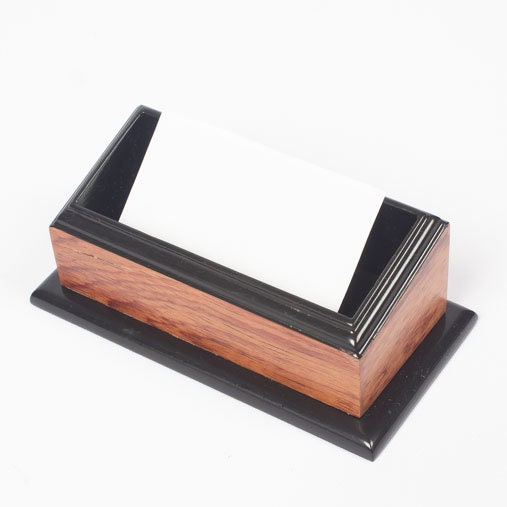 MOOG Prestige Personalized Wooden Brown Desk Set - 8 PCS - Kool Products