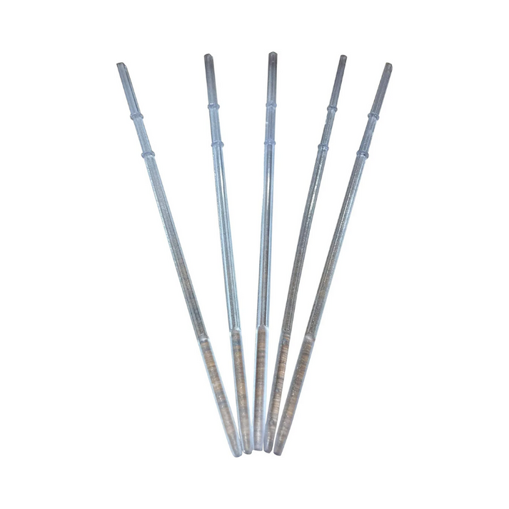 Kool Products Pack of 100 Skewers 8.66" Inch with Ribs, Premium Cocktail Picks -  Decoration for Party Food, Appetizer, Dessert, Fruit, Sausage. - Kool Products