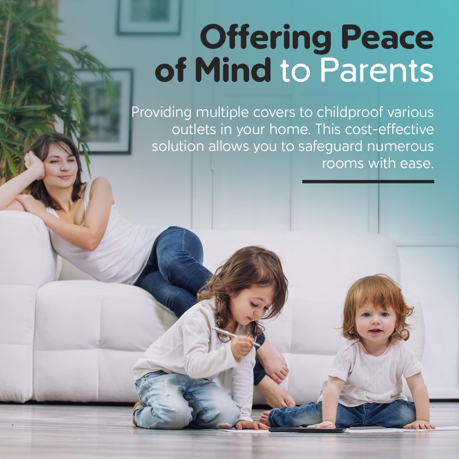 Outlet Plug Covers (40 Pack) Clear Child Proof Electrical Protector Safety Caps - Kool Products