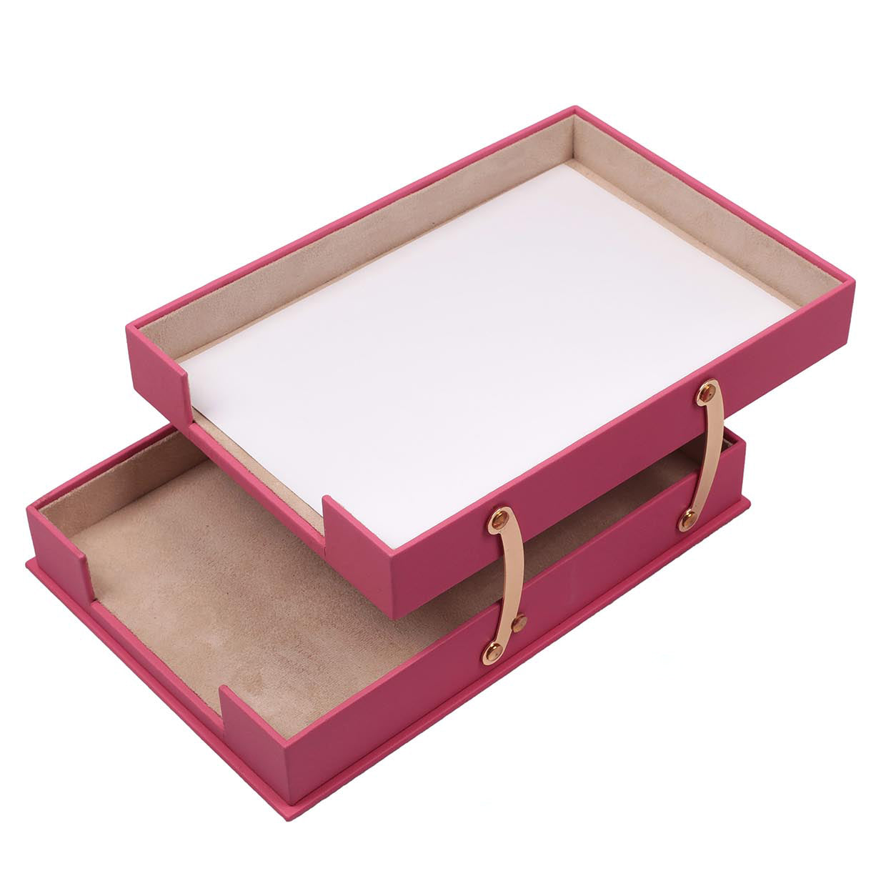 MOOG Leather Double Document Tray - Kool Products