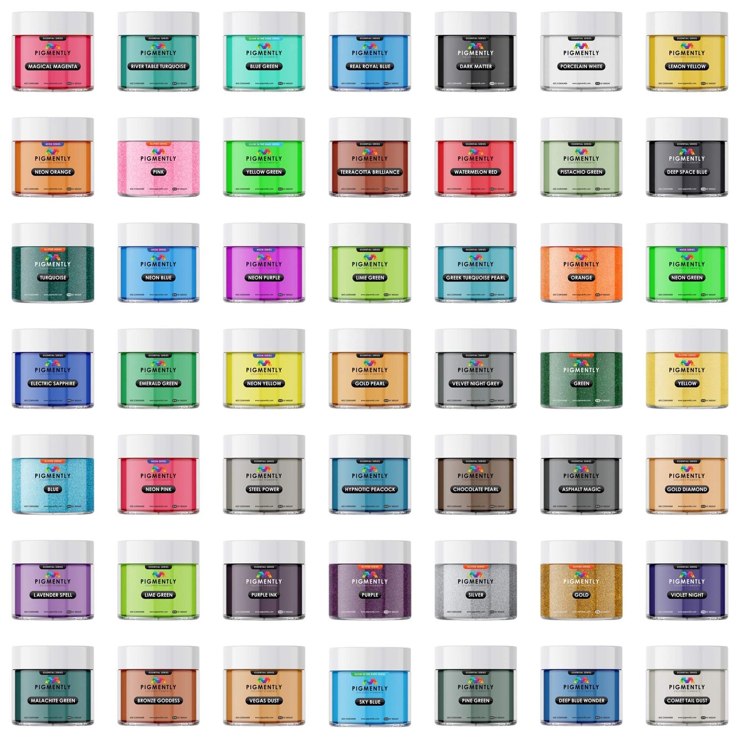 51 Mega Bundle Epoxy Powder Pigments - Kool Products