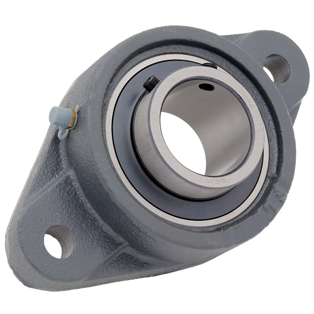 UCFL211 - 2-Bolt Flange Mounted Ball Bearing, Insert Bearing: UC211, Cast Iron Housing: FL211 - Kool Products