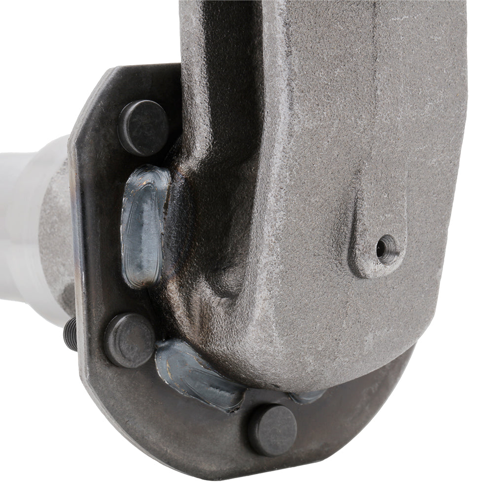 Spindle #42 - 4" Drop - 5-Bolt Flange - 5,200-7,000 lbs Trailer Axle - Kool Products