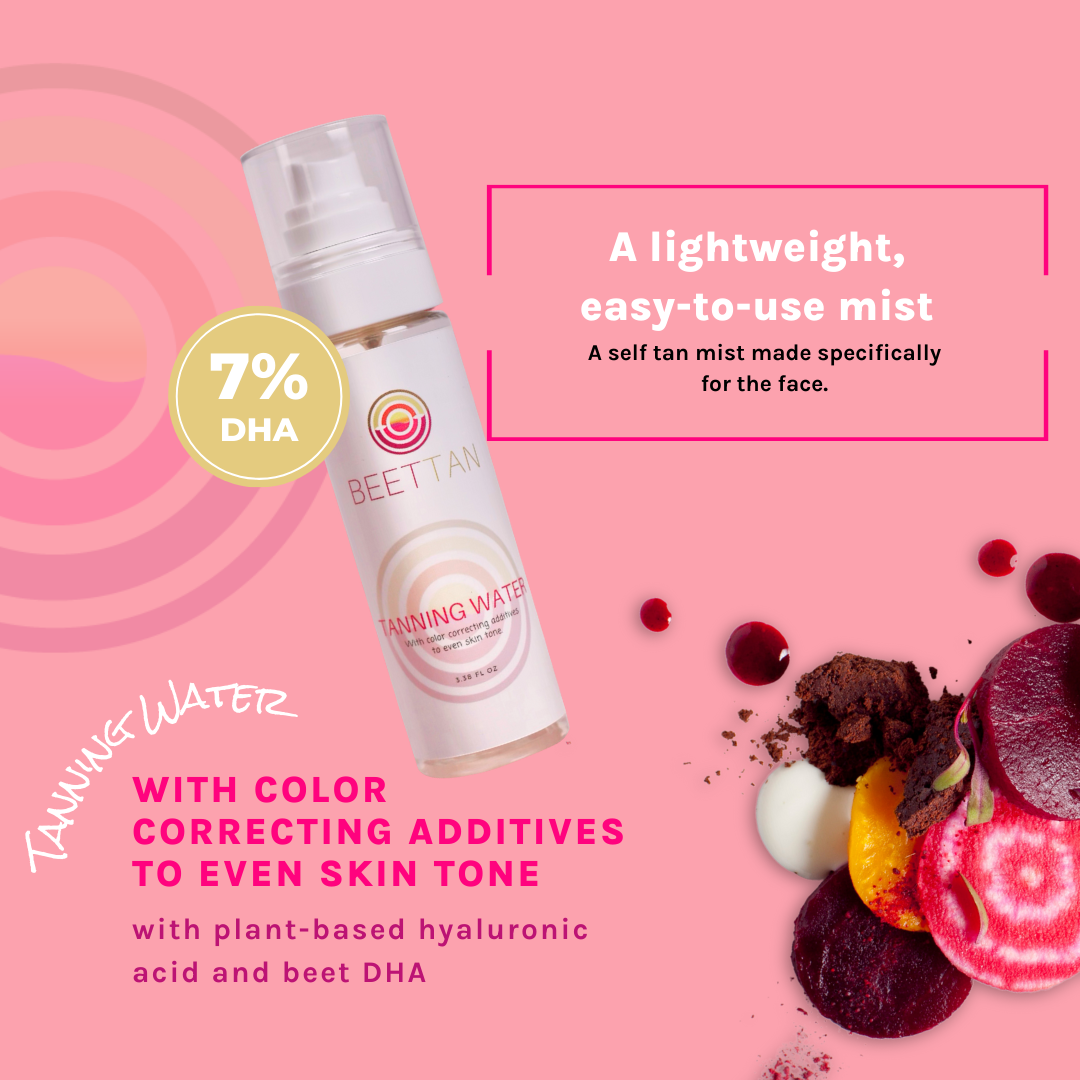 TANNING WATER WITH COLOR CORRECTING ADDITIVES TO EVEN SKIN TONE - Kool Products