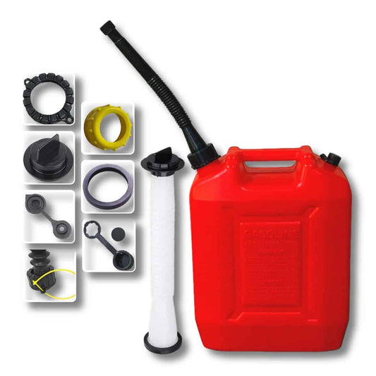 2.6 Gallon Utility Can With Two Spout (One Long Black w/ Filter and One Regular White) 39.49 freeshipping - Kool Products