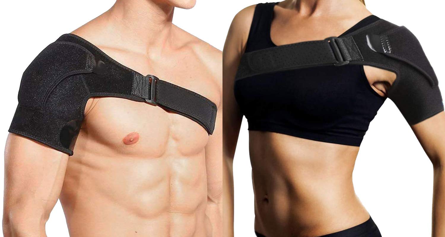 shoulder brace for women - shoulder brace for men - rotator cuff brace -  shoulder support - shoulder compression sleeve
