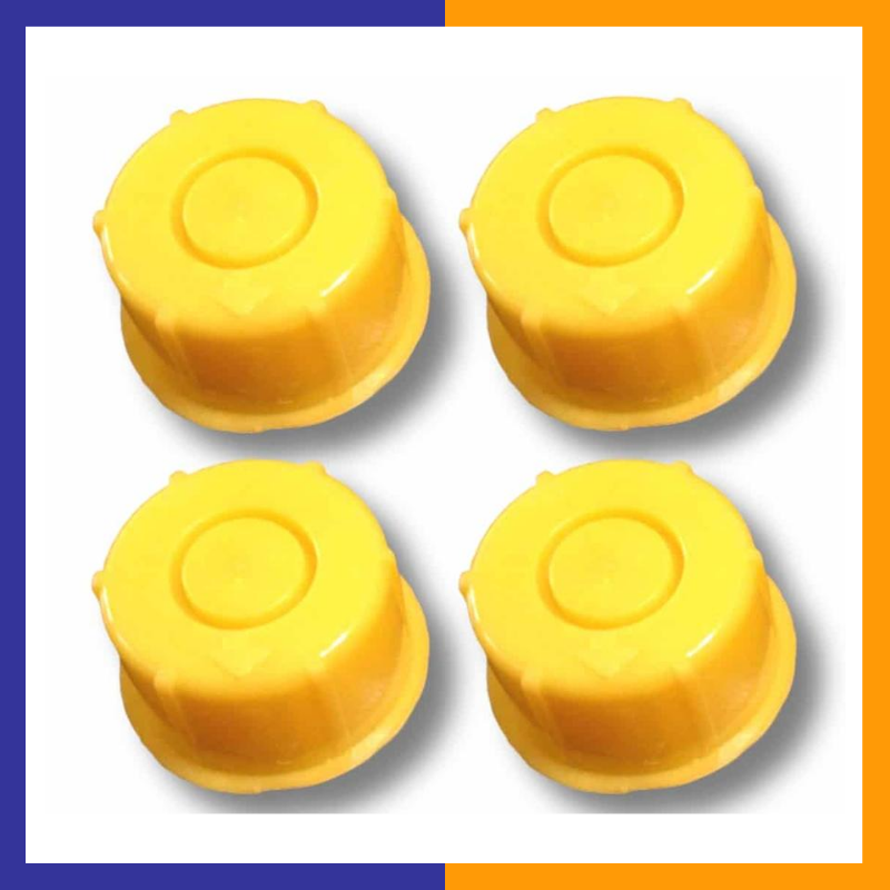 Blitz Yellow Spout Cap fits Self-Venting Utility Can spouts (Pack of 4) 8.49 freeshipping - Kool Products