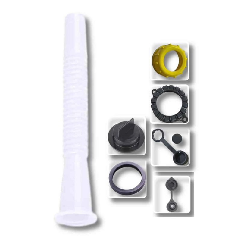 8.25” Utility Can Spout Replacement w/ Tons Of Accessories 9.49 freeshipping - Kool Products