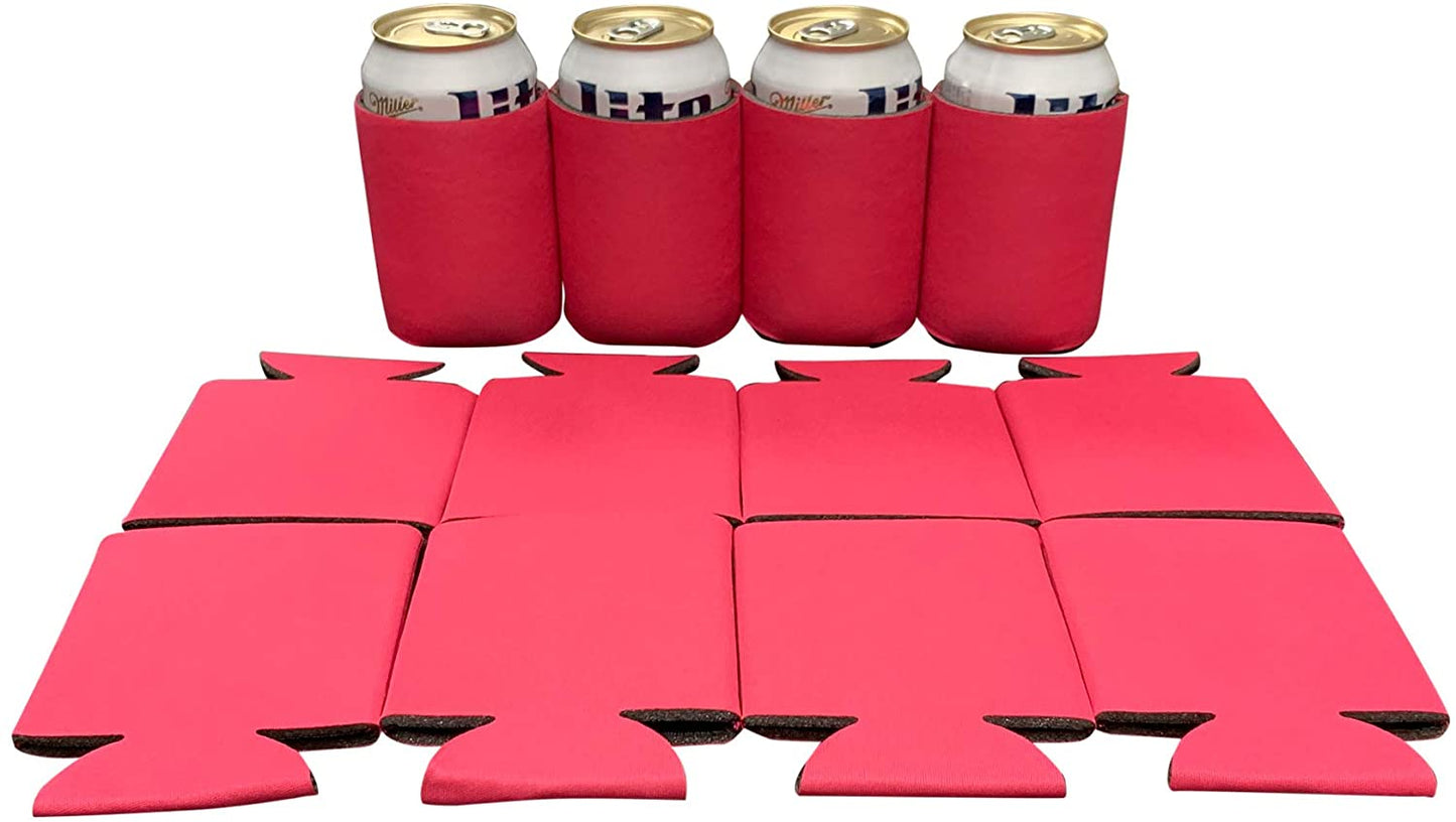 Blank Beer Can Cooler Sleeves, Plain Collapsible Soda Cover Coolies 7.99 freeshipping - Kool Products