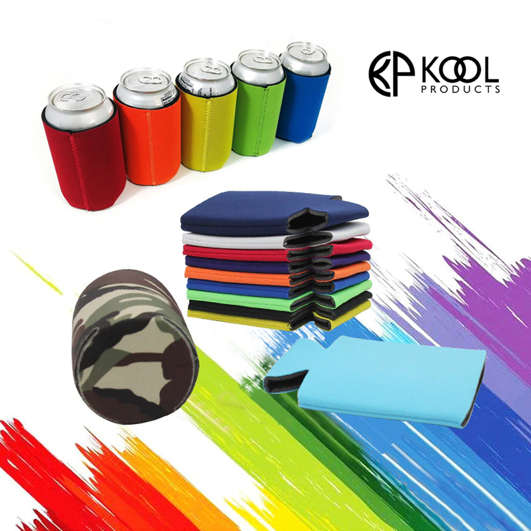 Blank Beer Can Cooler Sleeves, Plain Collapsible Soda Cover Coolies 7.99 freeshipping - Kool Products