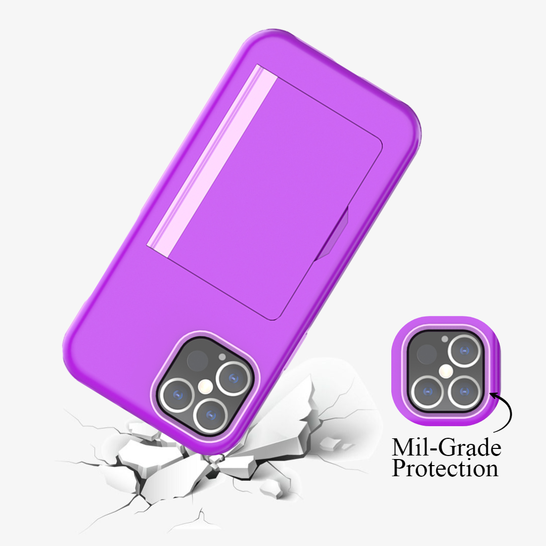 iPhone Hard Back Cover with ID/Credit Card Holder (iPhone12 Pro or iPhone12 Pro Max) 14.99 freeshipping - Kool Products