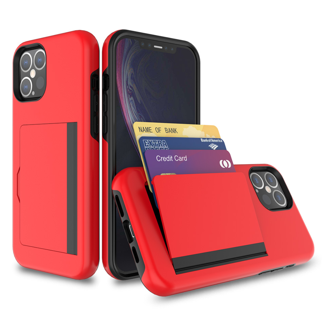 iPhone 12 Pro/Max Hard Back Cover with Card Holder - $14.99 Free Shipping - Kool Products