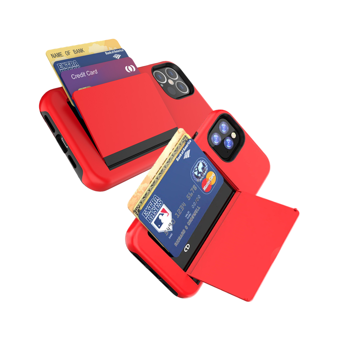 iPhone12 Pro/Max Hard Back Cover with Card Holder - $14.99 Free Shipping - Kool Products
