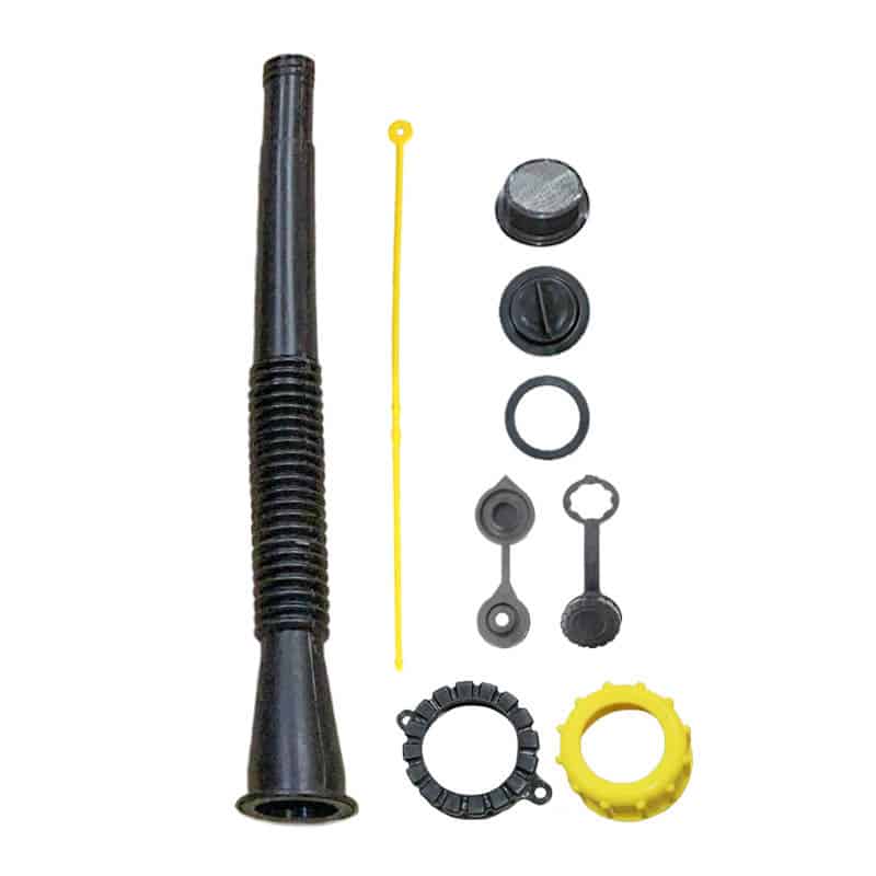 11" Flexible Spout + Accessories - Fits Most Cans - Kool Products