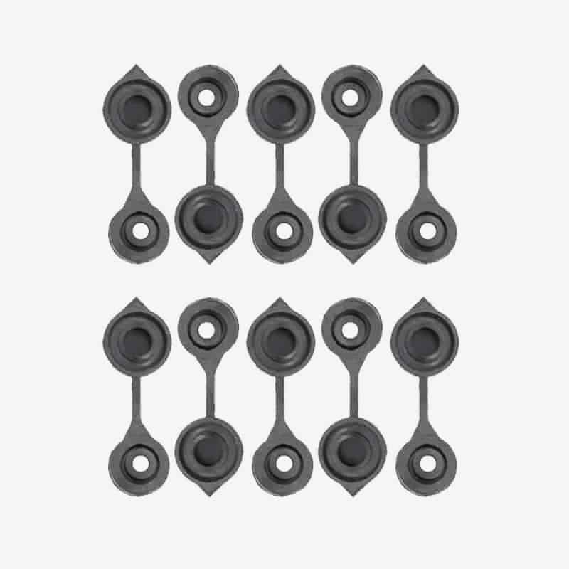 Ten Replacement Black Vent Caps Made to Fit Any Utility / Water Can w/ Vent 8.54 freeshipping - Kool Products