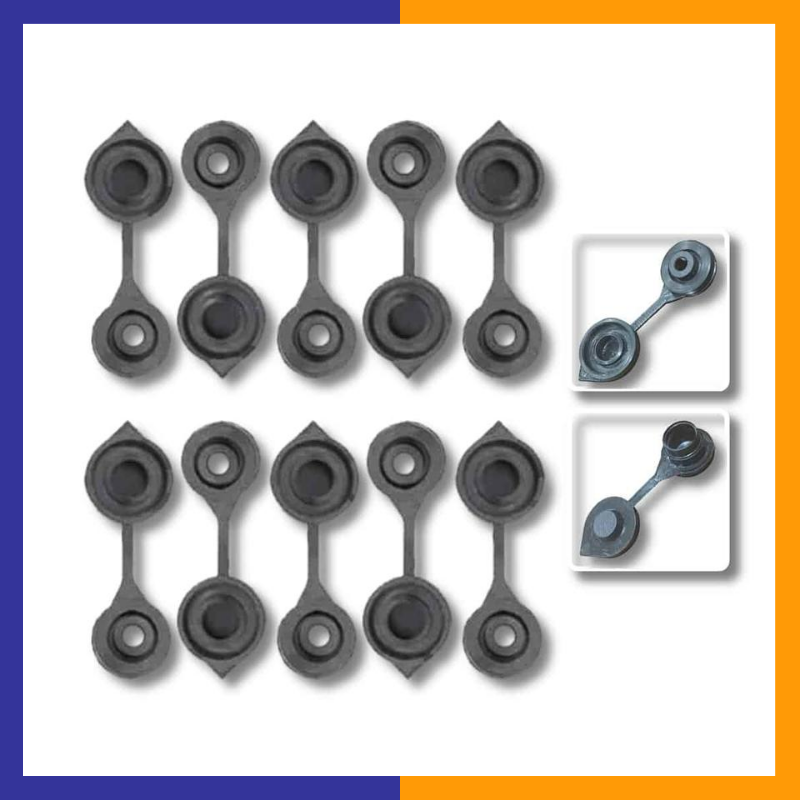 Ten Replacement Black Vent Caps Made to Fit Any Fuel / Gas / Water Can w/ Vent 8.54 freeshipping - Kool Products