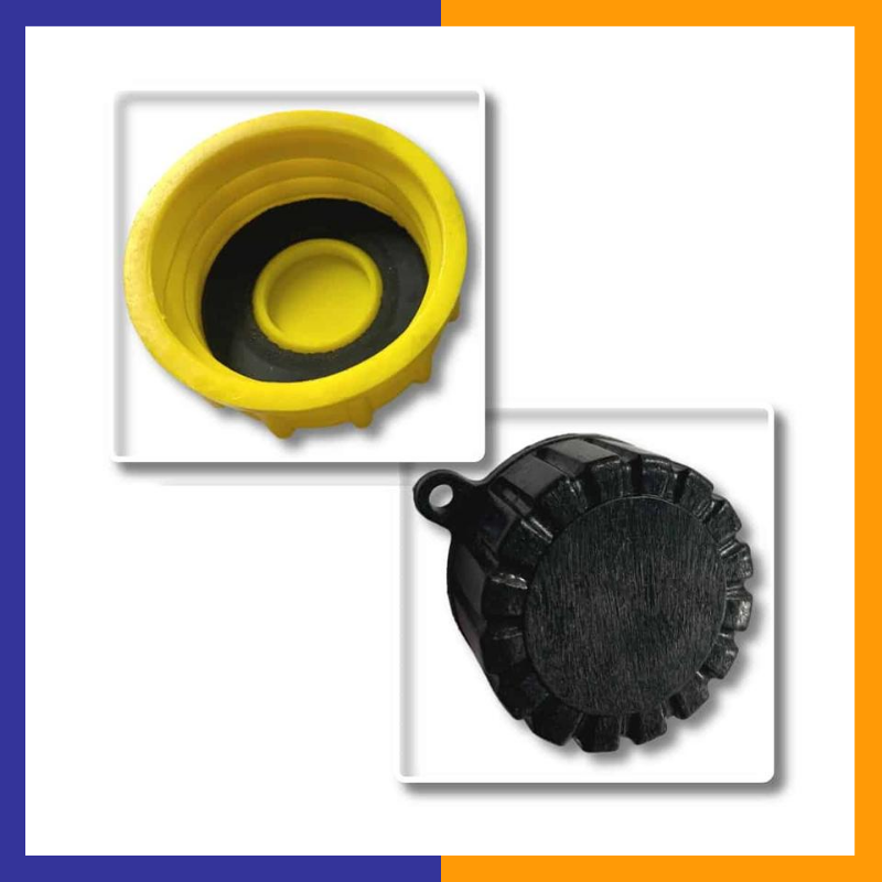 Durable gallon lids designed for a secure, spill-proof seal, ensuring safe storage and easy pouring for various liquid containers.