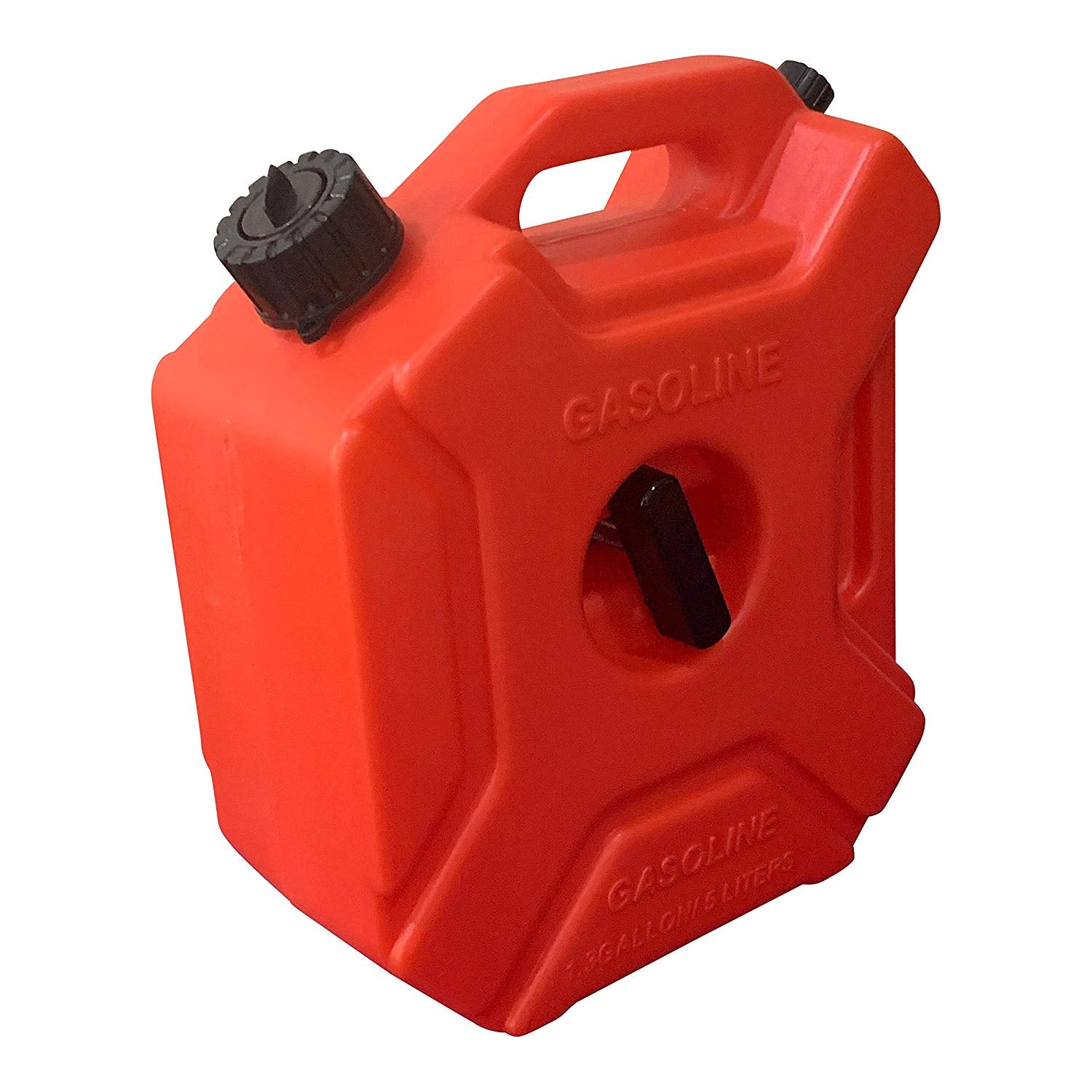 1.3 Gallon Utility Can with Car Mount and Two Spout (Black and White) - Red (5 L) 34.99 freeshipping - Kool Products