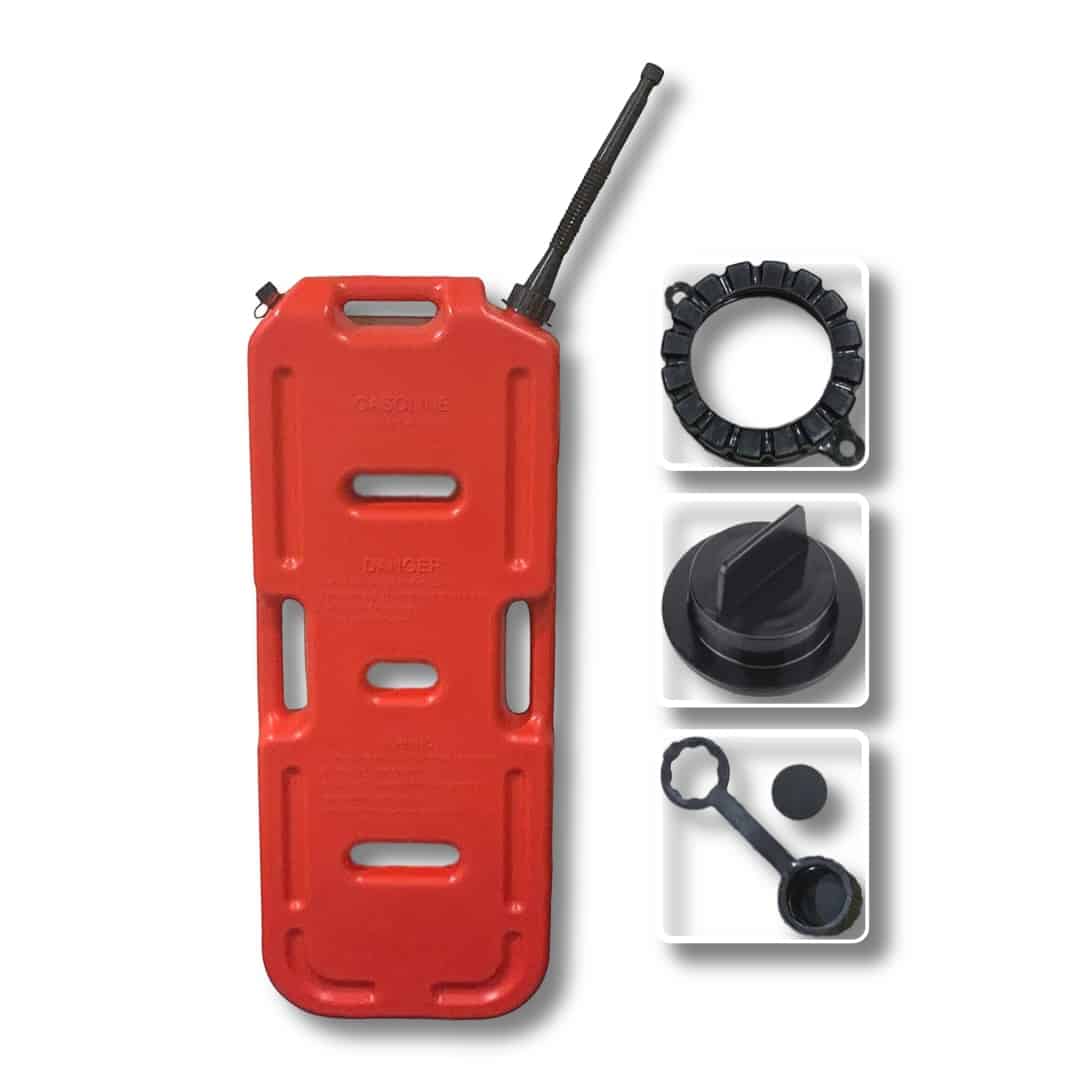 5 Gallon Utility Can with One Long Black with Stainless Steel Filter Gas Can (20L) 94.99 freeshipping - Kool Products