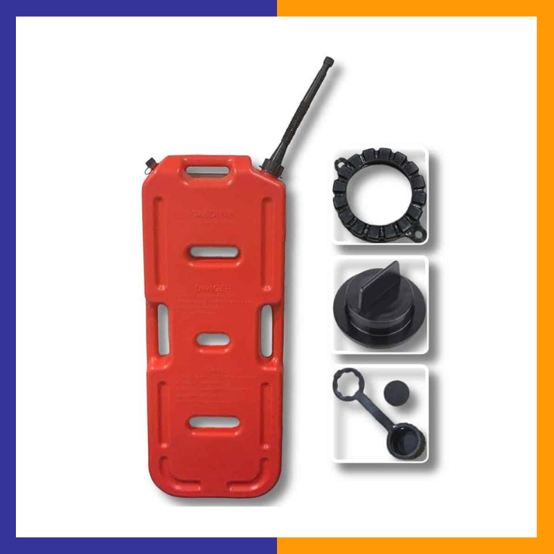 5 Gallon Utility Can with One Long Black with Stainless Steel Filter Utility Can (20L) 94.99 freeshipping - Kool Products