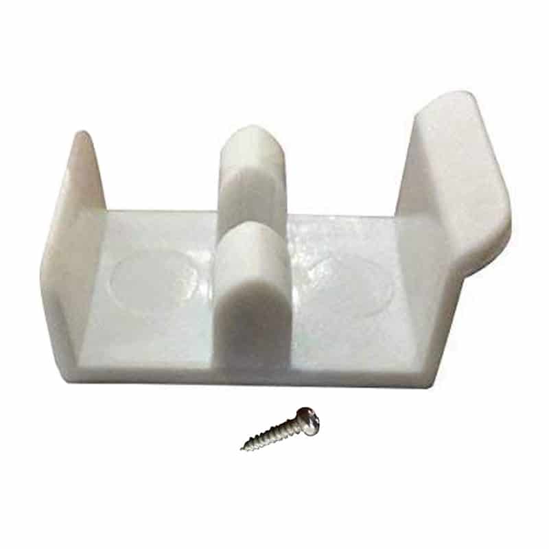 1-5/8" Wide Sliding Shower Door Jamb Guide with Screw (Pack of 2) 8.49 freeshipping - Kool Products