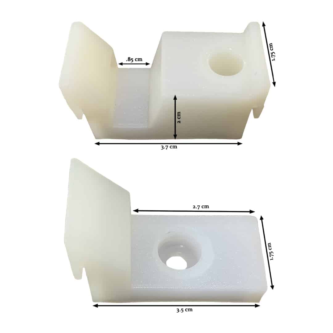 Sliding Shower Door Jamb Guide and Bumper (2 Sets of Guides and 2 Sets of Bumpers) 8.54 freeshipping - Kool Products