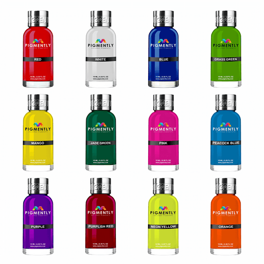 12 Color Bundle of Epoxy Resin Dyes - Kool Products