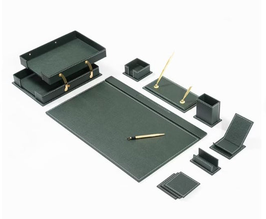 MOOG Classic Desk Organizer - Green - 12 PCS - Kool Products