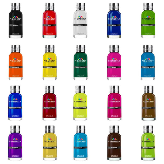 20-Color Bundle of Epoxy Resin Dyes - Kool Products