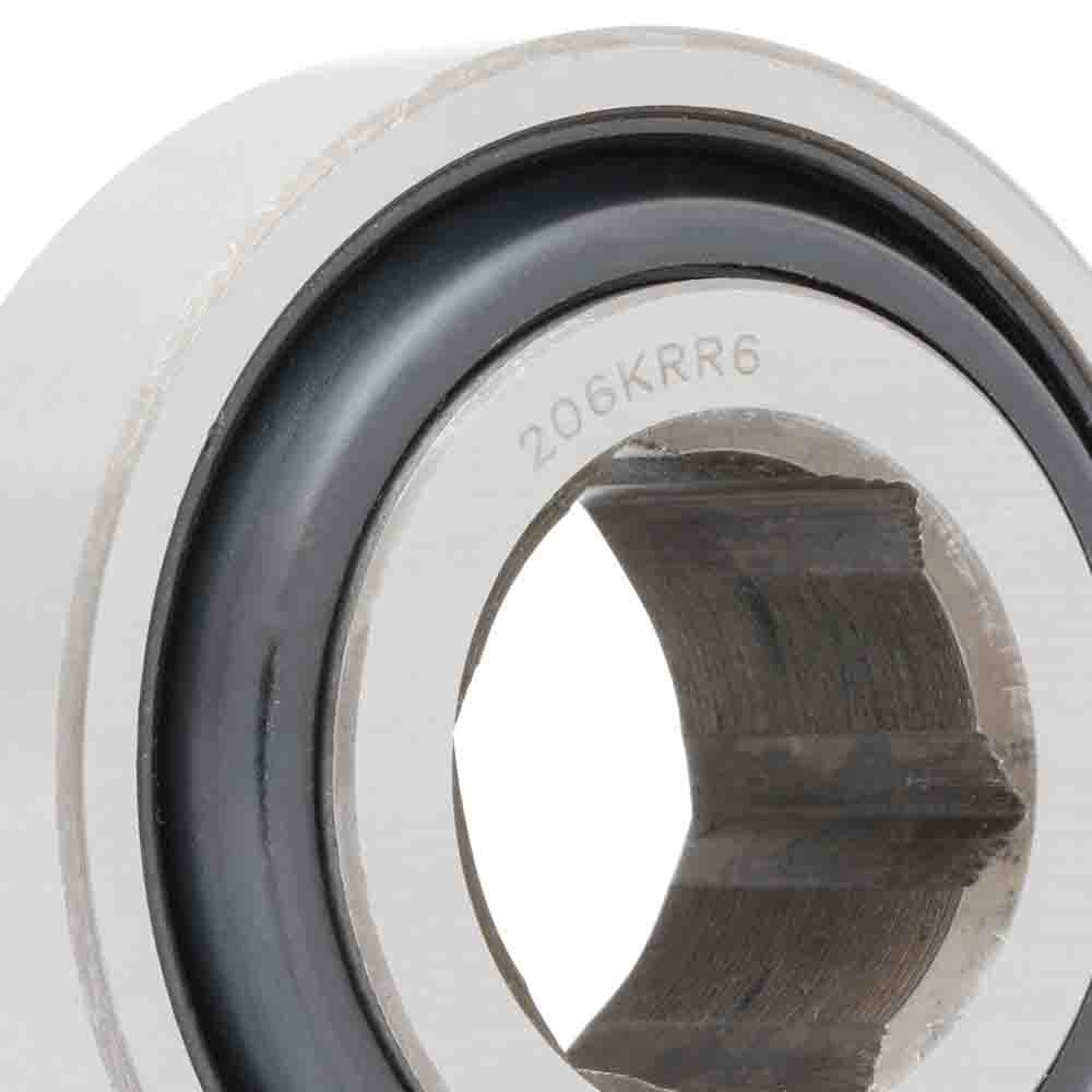 206KRR6 - Agricultural Bearing with Hex Bore - Kool Products