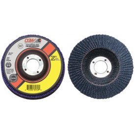 CGW Abrasives 42305 Abrasive Flap Disc 4-1/2" x 7/8" 80 Grit Zirconia - Pkg Qty 10 - Kool Products