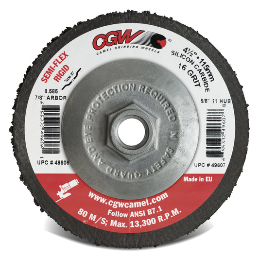 CGW Abrasives Semi-Flex Discs - Rigid - Kool Products