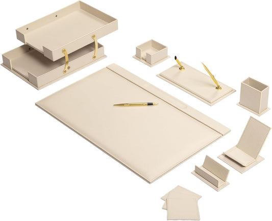 MOOG Classic Desk Organizer - Cream- 12 PCS - Kool Products