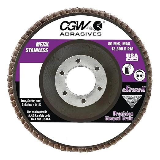 CGW Abrasives FLAP DISC EXTREME II - Kool Products