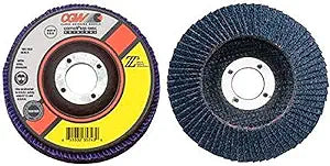 CGW Abrasives 42324 41/2X7/8 T29 Z3-60 Flap Discs Z3 - Kool Products
